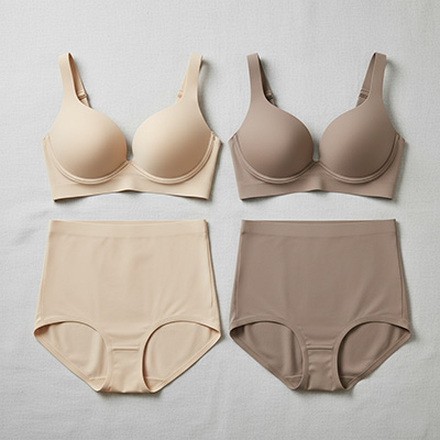 喪服のインナーは装飾のないシンプルデザイン