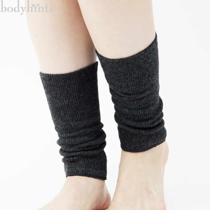 シルクコットンショートレッグウォーマー