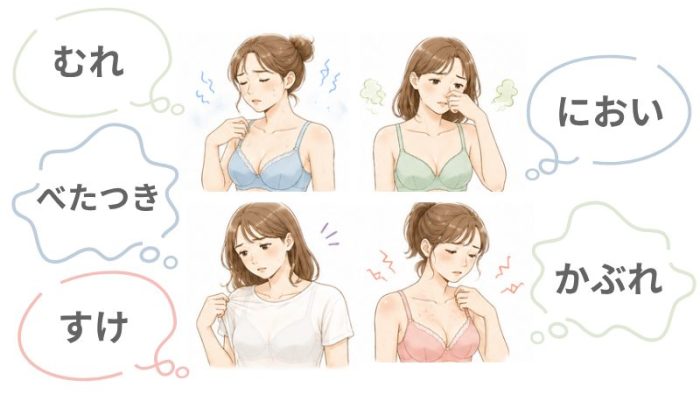 様々なブラのお悩み